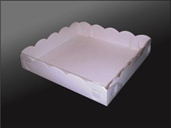 Упаковка для пирожных, пряников, зефиров, мармеладов, сладостей  150х150х30 (пряник малый) 1846 - фото 5409