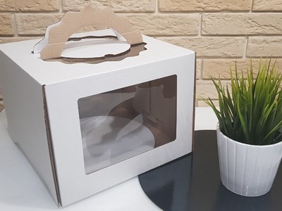 Упаковка "Наполеон" с ручками 260*260*200 мм. 1672