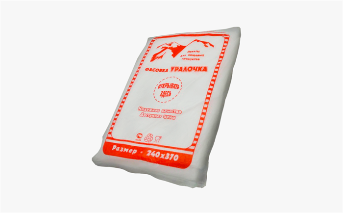 Пакет фасовочный ПНД 24х37 ЭКСТРА (500 шт.) 2430