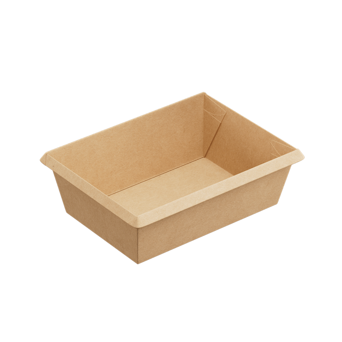 Бумажный контейнер OneClick 400 мл Крафт 2267