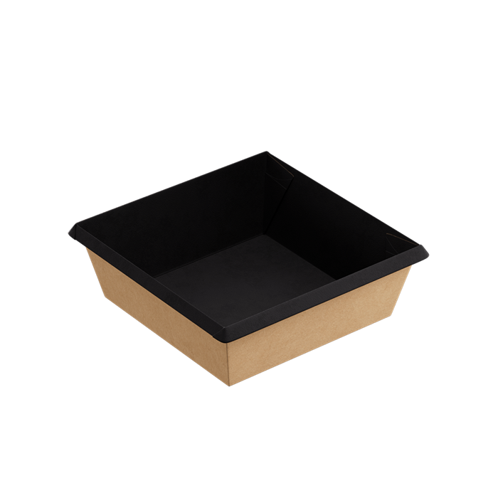 Бумажный контейнер OneClick 550 мл Черный ТЕРМА 2203