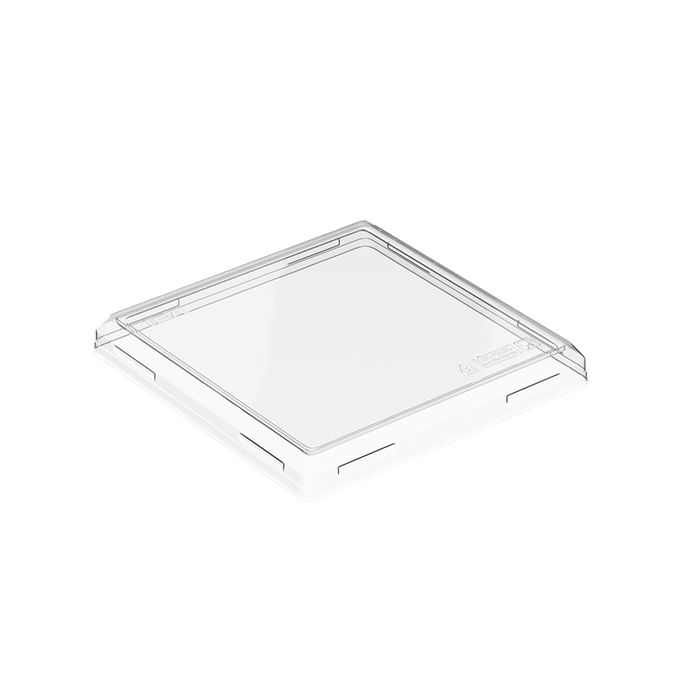 Крышка прозрачная OneClick 550 мл плоская 2212