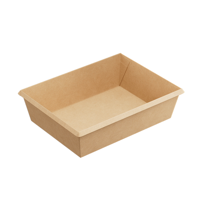 Бумажный контейнер OneClick 1000 мл Крафт 2350