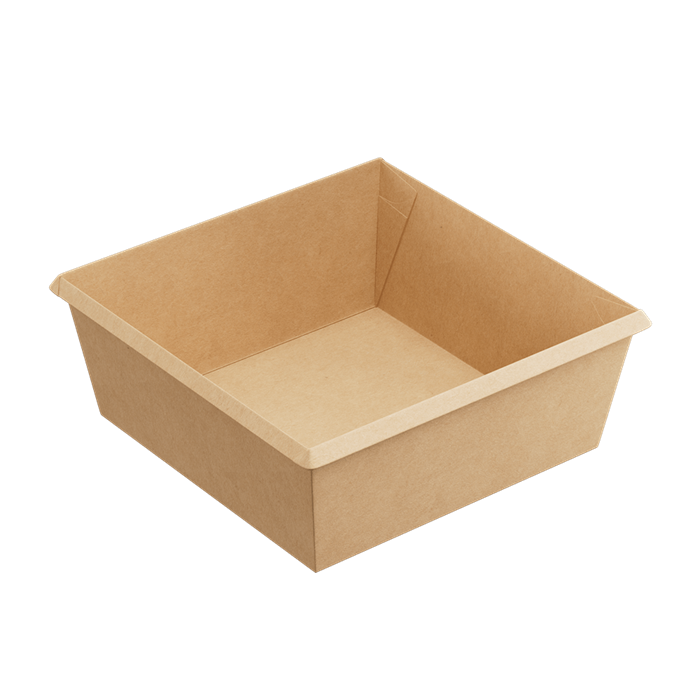 Бумажный контейнер OneClick 1250 мл Крафт 2327