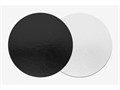 Подложка Д 220 мм.3,2 мм.чёрно/белый 2102
